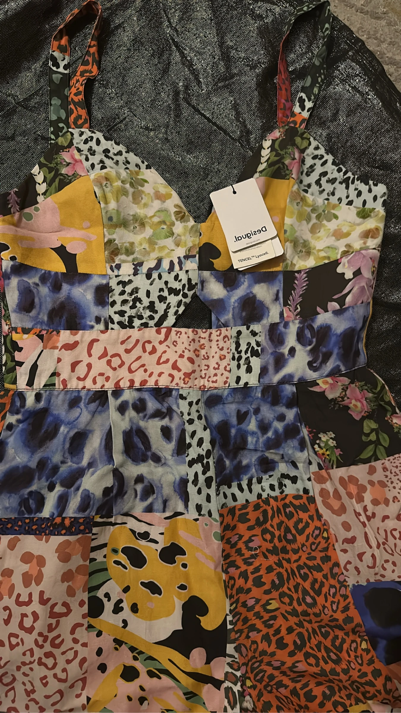 Combinaison Desigual Mimi Patchwork Multicolore-nueva con etiqueta talla L – photo 6